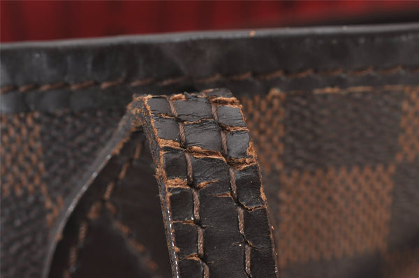 Authentic Louis Vuitton Damier Neverfull PM Shoulder Tote Bag N51109 LV 6148I