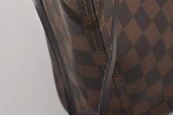 Authentic Louis Vuitton Damier Neverfull PM Shoulder Tote Bag N51109 LV 6148I