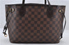 Authentic Louis Vuitton Damier Neverfull PM Shoulder Tote Bag N51109 LV 6170E