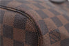 Authentic Louis Vuitton Damier Neverfull PM Shoulder Tote Bag N51109 LV 6170E