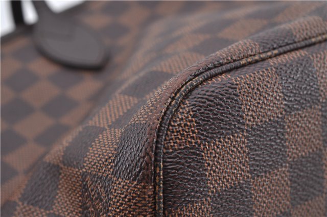 Authentic Louis Vuitton Damier Neverfull PM Shoulder Tote Bag N51109 LV 6170E