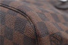Authentic Louis Vuitton Damier Neverfull PM Shoulder Tote Bag N51109 LV 6170E