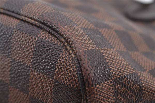 Authentic Louis Vuitton Damier Neverfull PM Shoulder Tote Bag N51109 LV 6170E
