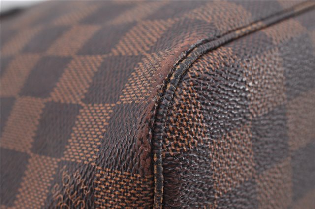 Authentic Louis Vuitton Damier Neverfull PM Shoulder Tote Bag N51109 LV 6170E