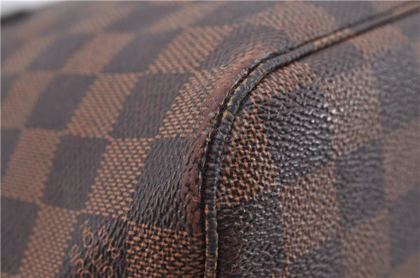 Authentic Louis Vuitton Damier Neverfull PM Shoulder Tote Bag N51109 LV 6170E