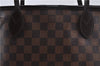 Authentic Louis Vuitton Damier Neverfull PM Shoulder Tote Bag N51109 LV 6170E