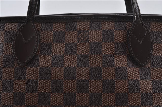 Authentic Louis Vuitton Damier Neverfull PM Shoulder Tote Bag N51109 LV 6170E