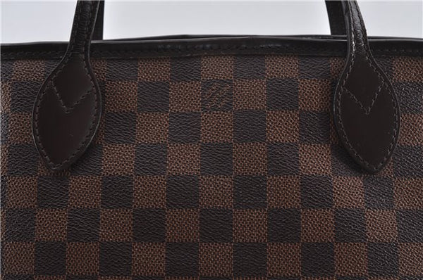 Authentic Louis Vuitton Damier Neverfull PM Shoulder Tote Bag N51109 LV 6170E