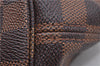 Authentic Louis Vuitton Damier Neverfull PM Shoulder Tote Bag N51109 LV 6170E