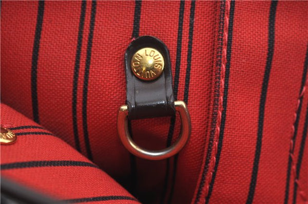 Authentic Louis Vuitton Damier Neverfull PM Shoulder Tote Bag N51109 LV 6170E