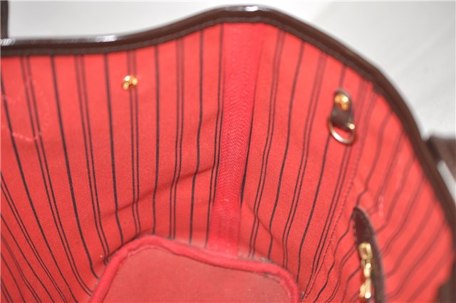 Authentic Louis Vuitton Damier Neverfull PM Shoulder Tote Bag N51109 LV 6170E