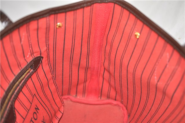 Authentic Louis Vuitton Damier Neverfull PM Shoulder Tote Bag N51109 LV 6170E