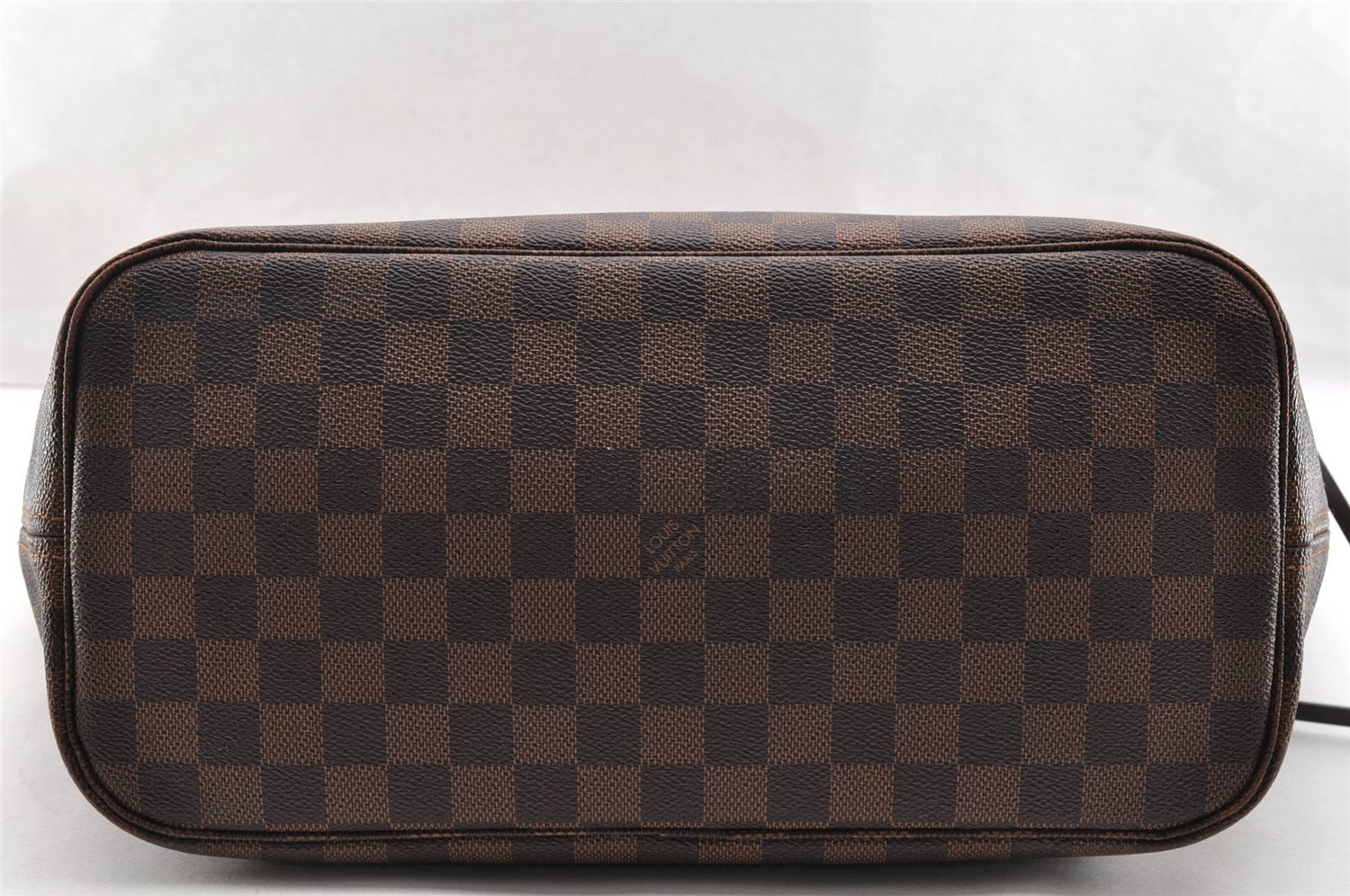 Authentic Louis Vuitton Damier Neverfull MM Shoulder Tote Bag N51105 LV 6185I