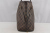 Authentic Louis Vuitton Damier Neverfull MM Shoulder Tote Bag N51105 LV 6212I