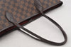 Authentic Louis Vuitton Damier Neverfull MM Shoulder Tote Bag N51105 LV 6212I
