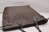 Authentic Louis Vuitton Damier Neverfull MM Shoulder Tote Bag N51105 LV 6251I