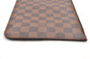 Authentic Louis Vuitton Damier Neverfull Pouch Purse Clutch Bag LV 6290I