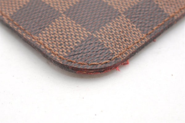 Authentic Louis Vuitton Damier Neverfull Pouch Purse Clutch Bag LV 6290I