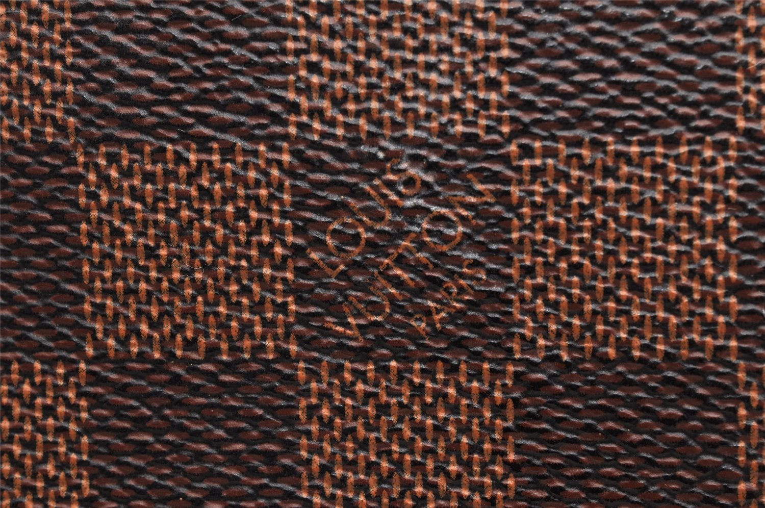 Authentic Louis Vuitton Damier Neverfull Pouch Purse Clutch Bag LV 6290I