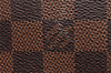 Authentic Louis Vuitton Damier Neverfull Pouch Purse Clutch Bag LV 6290I
