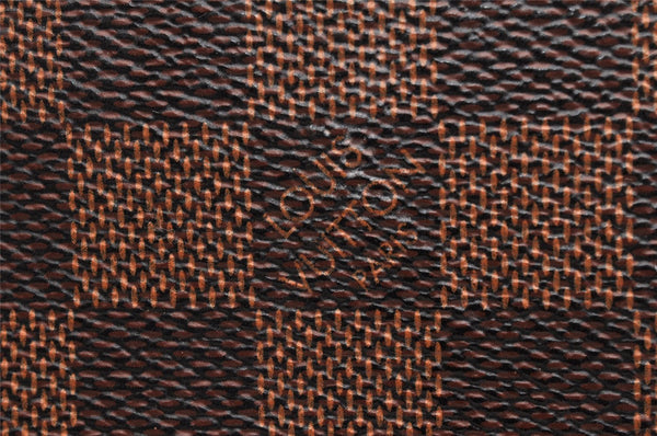 Authentic Louis Vuitton Damier Neverfull Pouch Purse Clutch Bag LV 6290I