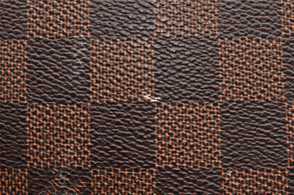 Authentic Louis Vuitton Damier Neverfull Pouch Purse Clutch Bag LV 6290I