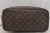 Authentic Louis Vuitton Monogram Neverfull MM Shoulder Tote Bag M40156 LV 6342I