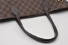 Authentic Louis Vuitton Damier Neverfull MM Shoulder Tote Bag N41358 LV 6345I