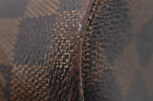 Authentic Louis Vuitton Damier Neverfull MM Shoulder Tote Bag N41358 LV 6345I