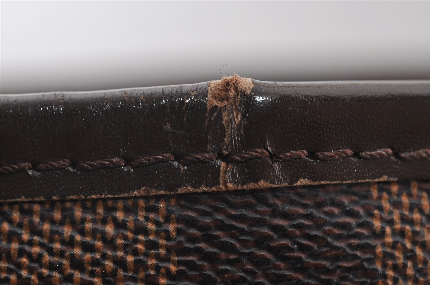 Authentic Louis Vuitton Damier Neverfull MM Shoulder Tote Bag N41358 LV 6345I