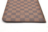 Authentic Louis Vuitton Damier Neverfull Pouch Purse Clutch Bag LV 6346I