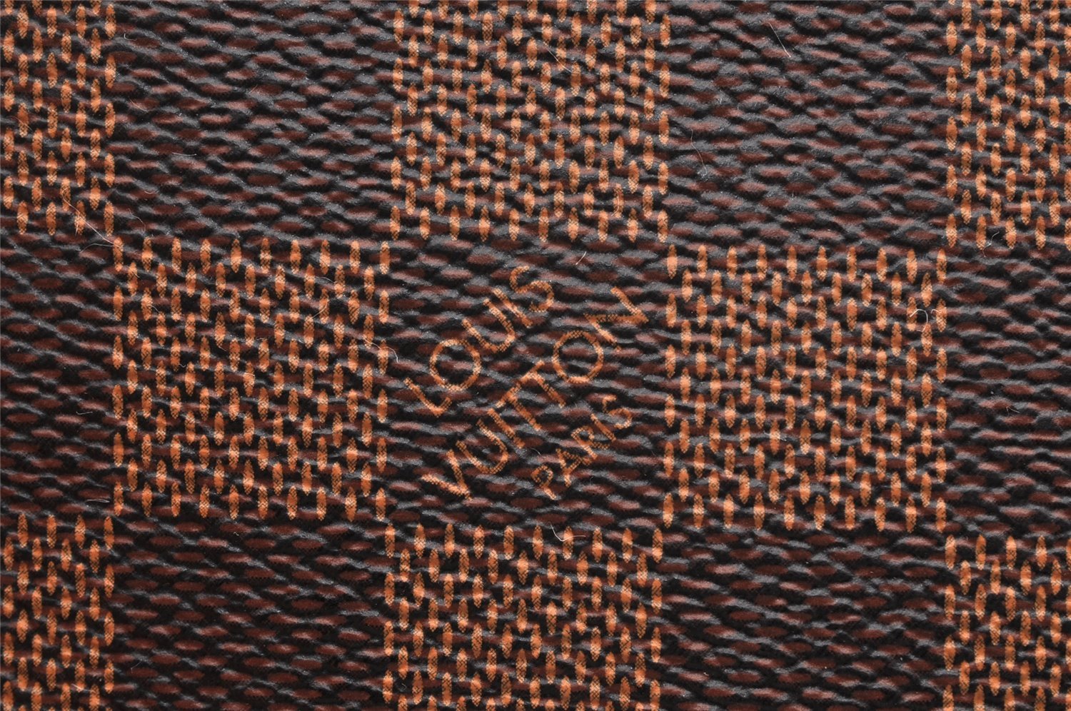 Authentic Louis Vuitton Damier Neverfull Pouch Purse Clutch Bag LV 6346I