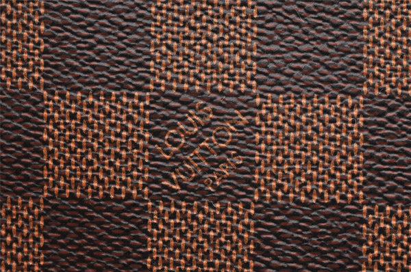 Authentic Louis Vuitton Damier Neverfull Pouch Purse Clutch Bag LV 6346I