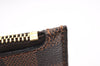 Authentic Louis Vuitton Damier Neverfull Pouch Purse Clutch Bag LV 6346I