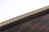 Authentic Louis Vuitton Damier Neverfull Pouch Purse Clutch Bag LV 6346I