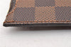 Authentic Louis Vuitton Damier Neverfull Pouch Purse Clutch Bag LV 6346I