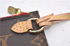 Authentic Louis Vuitton Monogram Neverfull Pouch Purse Clutch Bag Red LV 6479F