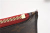 Authentic Louis Vuitton Monogram Neverfull Pouch Purse Clutch Bag Red LV 6479F