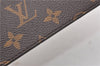 Authentic Louis Vuitton Monogram Neverfull Pouch Purse Clutch Bag Red LV 6479F
