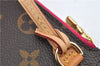 Authentic Louis Vuitton Monogram Neverfull Pouch Purse Clutch Bag Pink LV 6480F