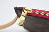 Authentic Louis Vuitton Monogram Neverfull Pouch Purse Clutch Bag Pink LV 6480F