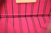 Authentic Louis Vuitton Monogram Neverfull Pouch Purse Clutch Bag Pink LV 6480F