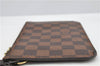 Authentic Louis Vuitton Damier Neverfull Pouch Purse Clutch Bag LV 6481F