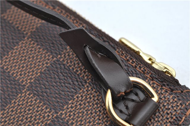 Authentic Louis Vuitton Damier Neverfull Pouch Purse Clutch Bag LV 6481F