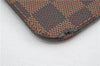 Authentic Louis Vuitton Damier Neverfull Pouch Purse Clutch Bag LV 6481F