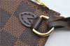 Authentic Louis Vuitton Damier Neverfull Pouch Purse Clutch Bag LV 6481F