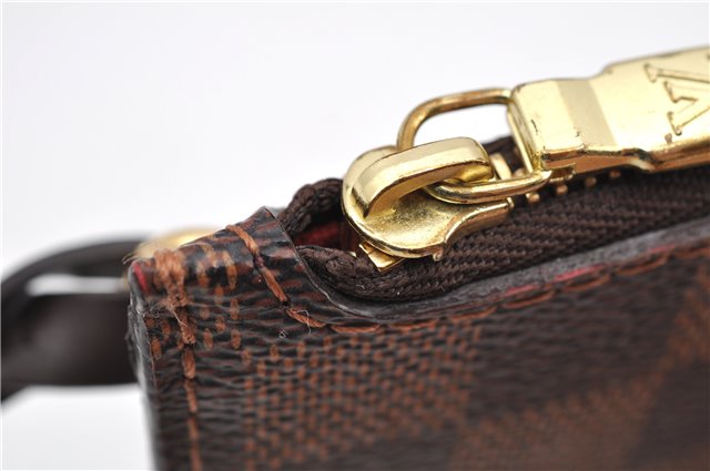Authentic Louis Vuitton Damier Neverfull Pouch Purse Clutch Bag LV 6481F