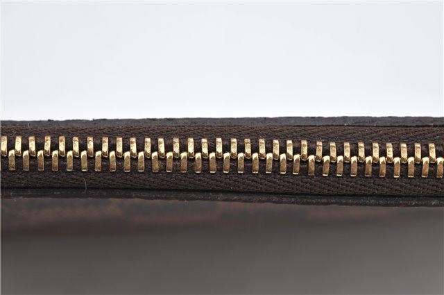 Authentic Louis Vuitton Damier Neverfull Pouch Purse Clutch Bag LV 6481F