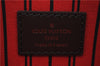 Authentic Louis Vuitton Damier Neverfull Pouch Purse Clutch Bag LV 6481F