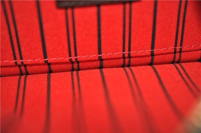 Authentic Louis Vuitton Damier Neverfull Pouch Purse Clutch Bag LV 6481F